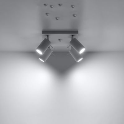 Plafon RING 4 biały (SL.0090)